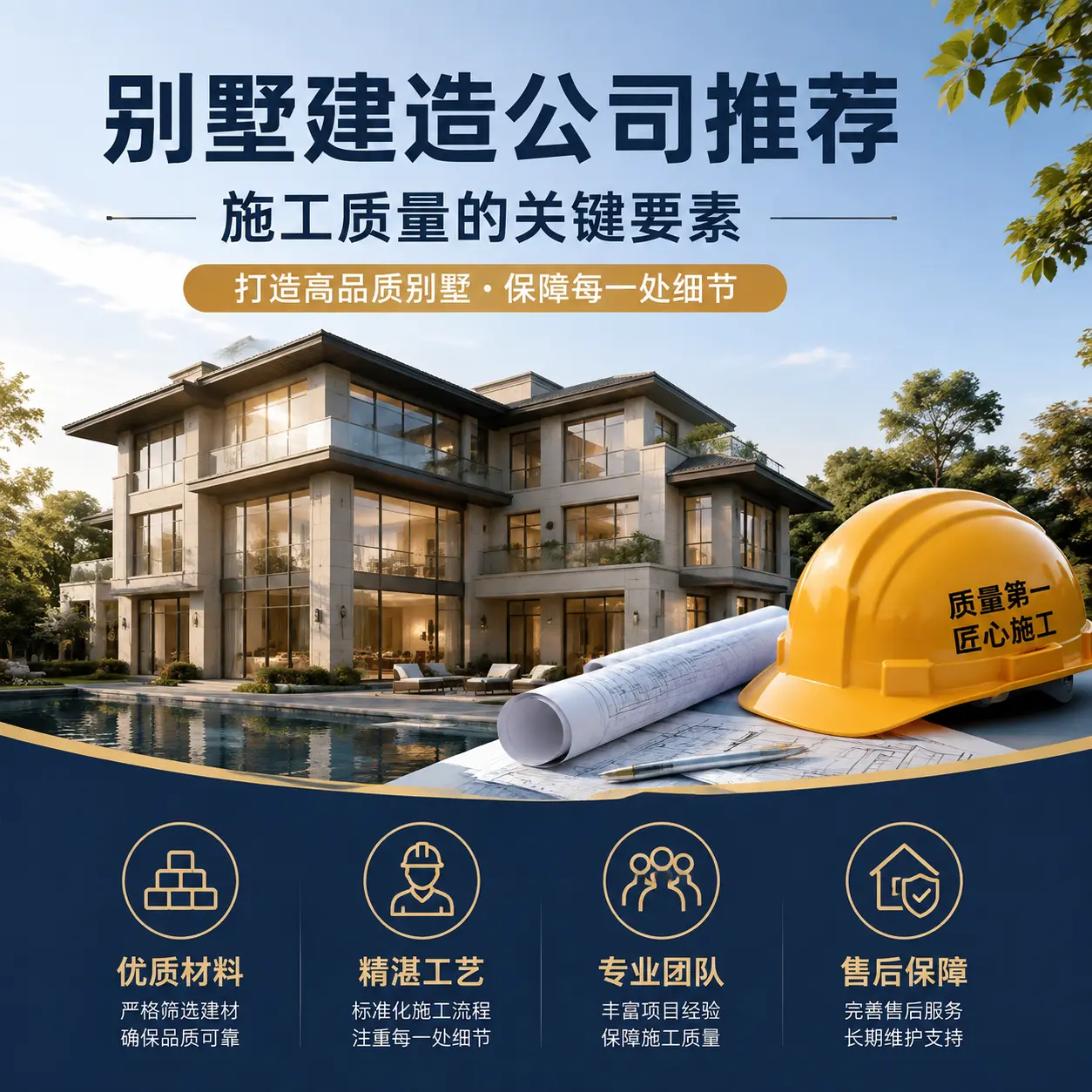 别墅建造公司推荐: 黎平 施工质量的关键要素