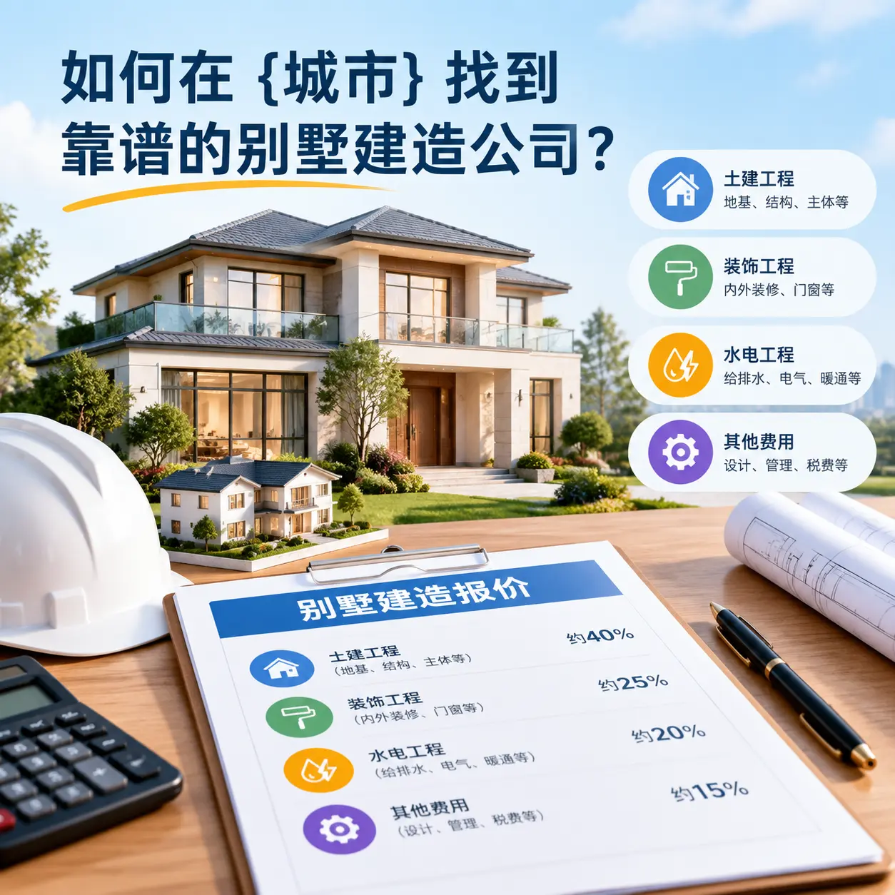 如何在 黎平 找到靠谱的别墅建造公司？