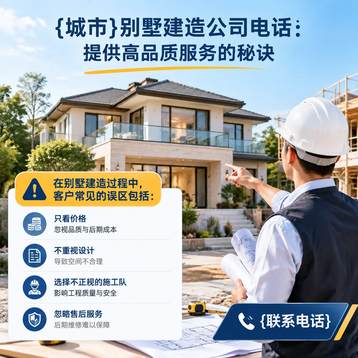 黎平别墅建造公司电话：提供高品质服务的秘诀
