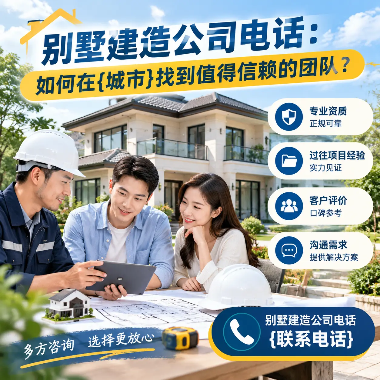 别墅建造公司电话:如何在黎平找到值得信赖的团队?