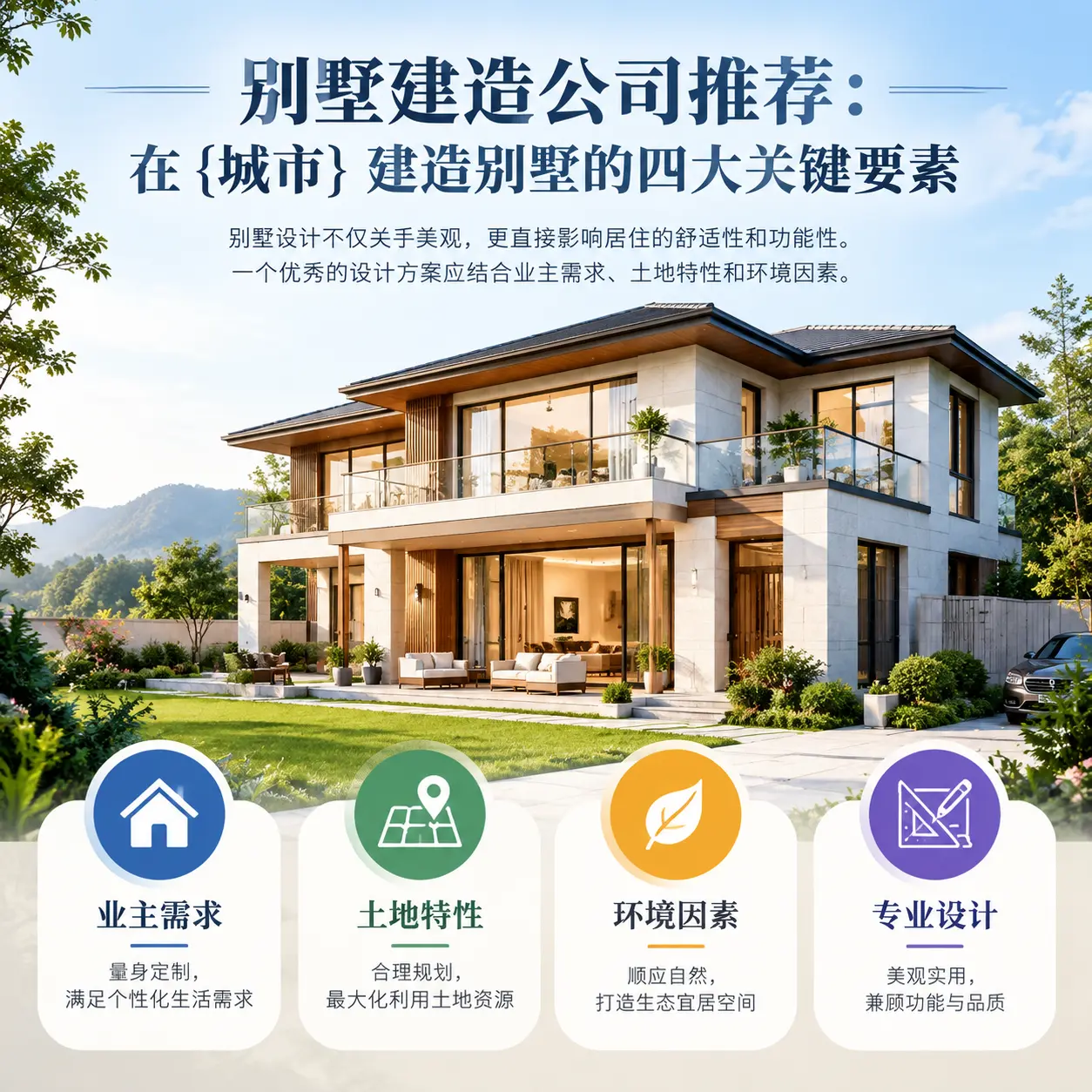 别墅建造公司推荐:在 黎平 建造别墅的四大关键要素