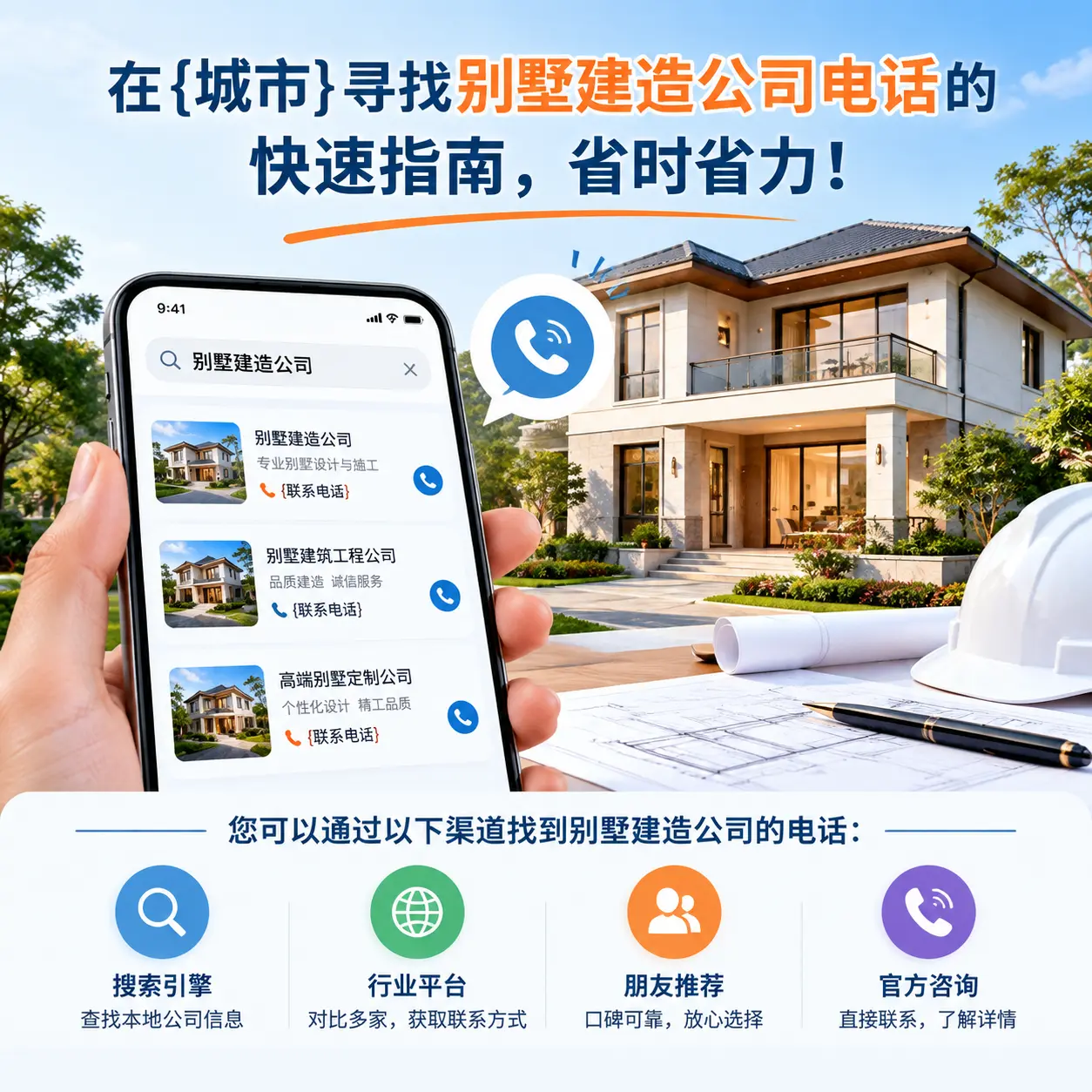 在黎平寻找别墅建造公司电话的快速指南,省时省力!